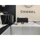 Chanel MINI EVENING BAG Plexi & Black Metal White & Black High