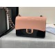 Chanel MINI EVENING BAG Plexi & Black Metal Pink & Black High