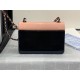 Chanel MINI EVENING BAG Plexi & Black Metal Pink & Black High