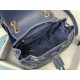 Chanel Small Backpack Lambskin 91120 Gold-Metal Navy High