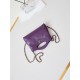 Chanel 31 Mini BAG Calfskin & Gold-Tone Metal AP3656 Purple A