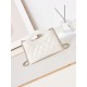 Chanel 31 Mini BAG Lambskin & Gold-Tone Metal AP3656 White A