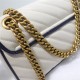 GG Marmont mini matelassé shoulder bag white High