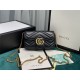 GG MARMONT MATELASSÉ SUPER MINI BAG 476433 Black High