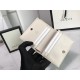 GG Marmont card case wallet white High