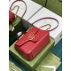 GG Marmont small top handle bag 498110 red High