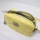 GG Marmont matelassé mini bag 448065 yellow High