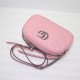 GG Marmont small shoulder bag 447632 pink High