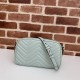 GG Marmont small shoulder bag 447632 pastel green High