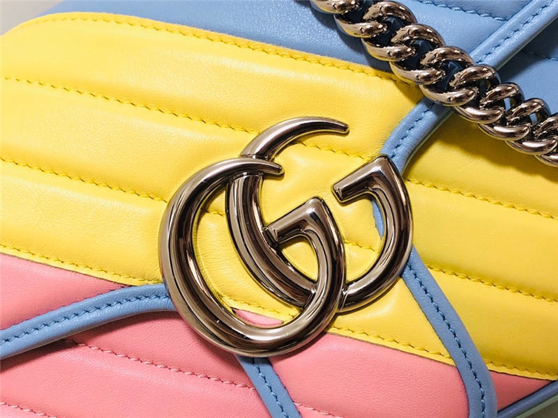 GG Marmont small matelassé shoulder bag High