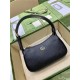 APHRODITE MINI SHOULDER BAG 739076 Leather Black High