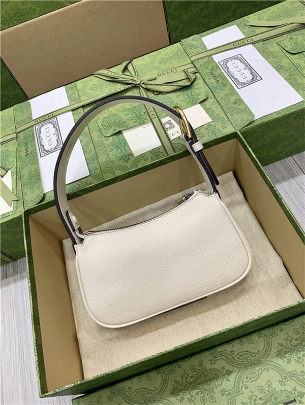 APHRODITE MINI SHOULDER BAG 739076 Leather White High