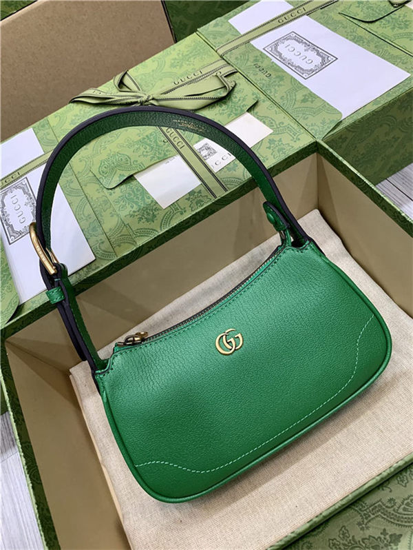 APHRODITE MINI SHOULDER BAG 739076 Leather Green High