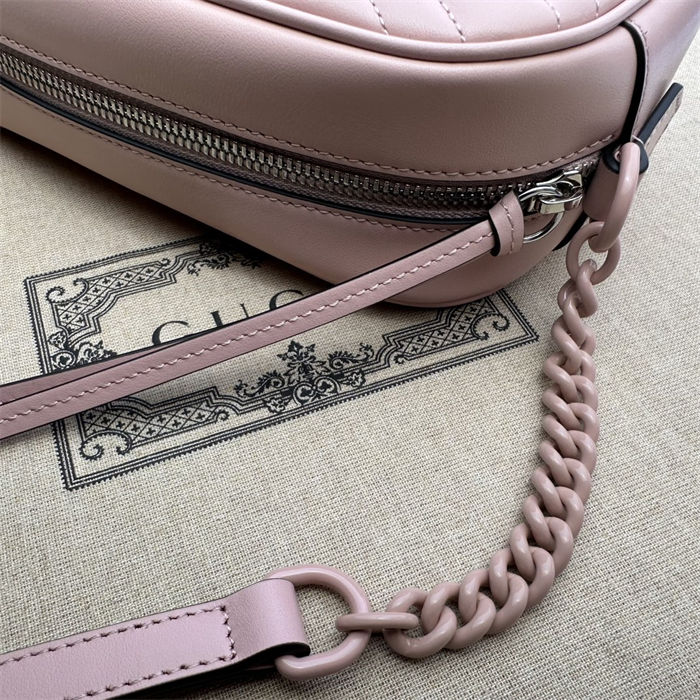 GG Marmont small shoulder bag 447632 Pink-Pink High