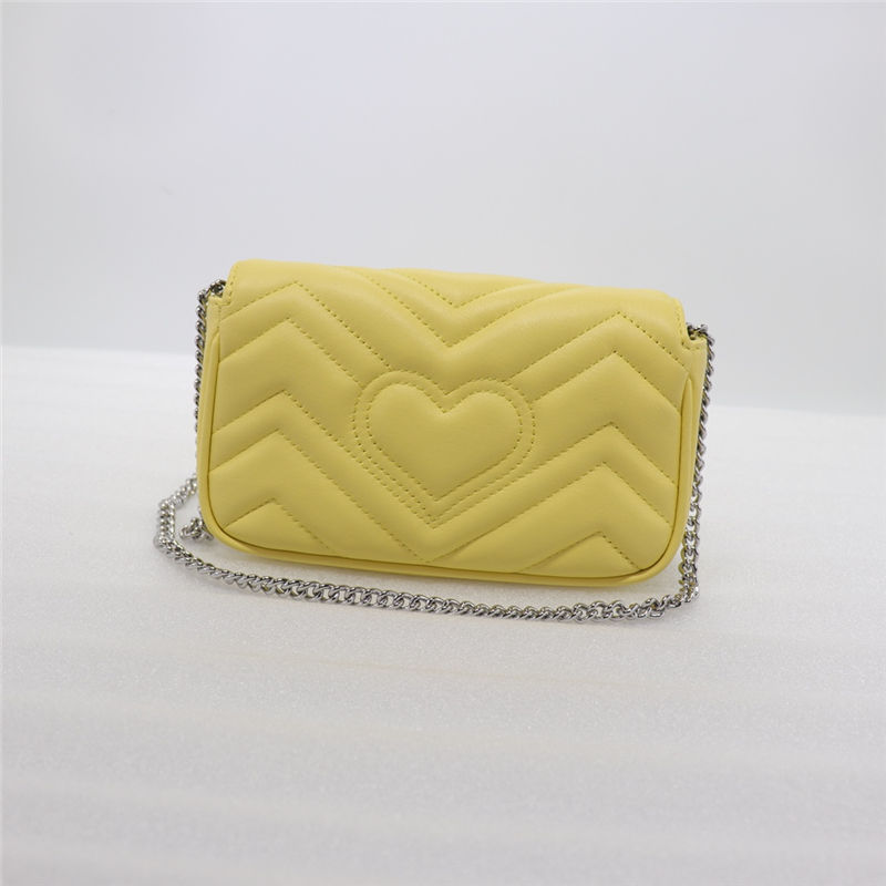 GG MARMONT MATELASSÉ SUPER MINI BAG 476433 High