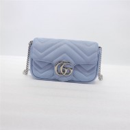 GG MARMONT MATELASSÉ SUPER MINI BAG 476433 High