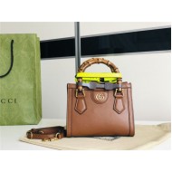 Gucci Diana mini tote bag 655661 Brown High