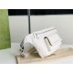 GG Embossed belt bag 645093 White High