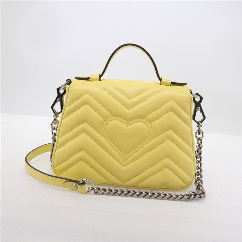 GG Marmont mini top handle bag High