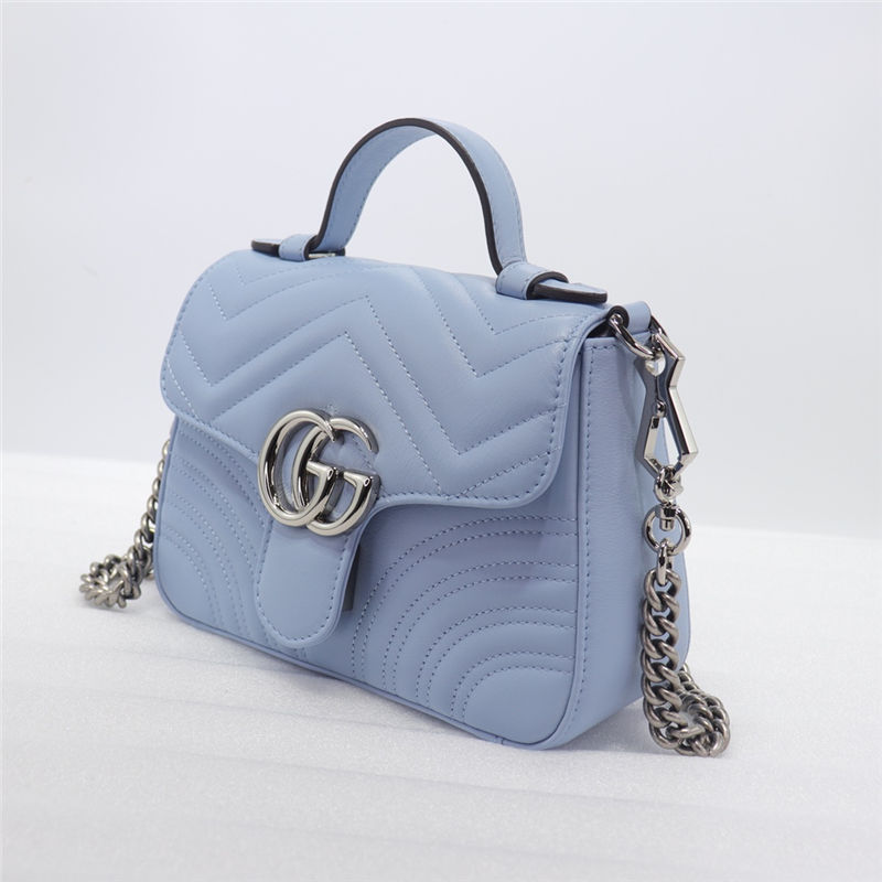 GG Marmont mini top handle bag High