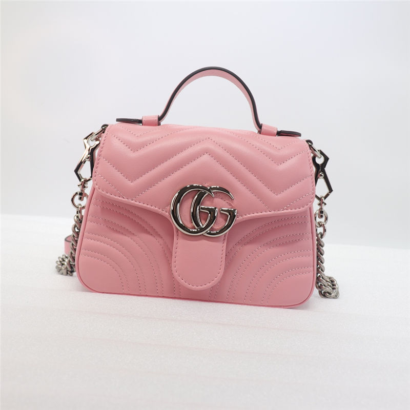 GG Marmont mini top handle bag High