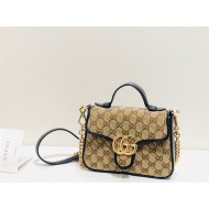 GG Marmont mini top handle bag High