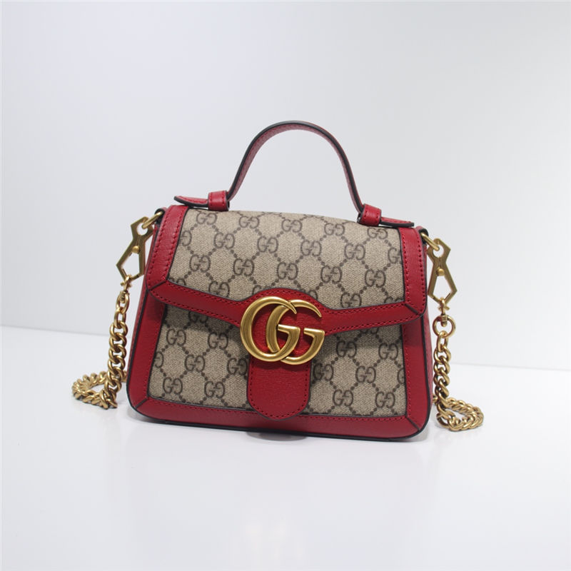 GG Marmont mini top handle bag High