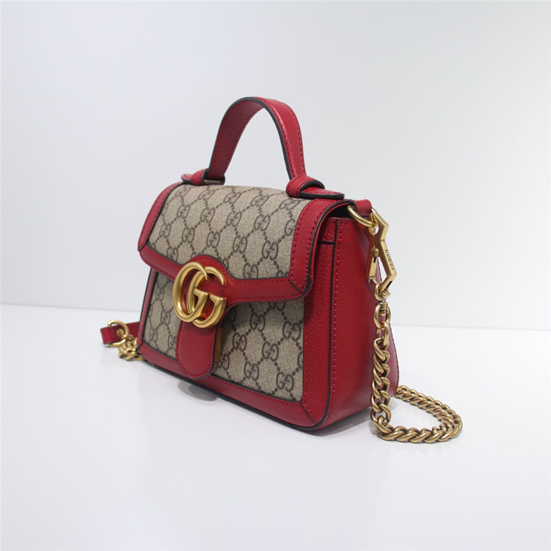 GG Marmont mini top handle bag High