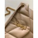 LOULOU PUFFER SMALL BAG IN QUILTED LAMBSKIN Gold-Tone Dark Beige High