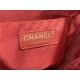 Chanel Medium Backpack Lambskin 91121 Gold-Metal Red High