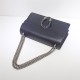 DIONYSUS GG SMALL SHOULDER BAG 400249 Leather navy blue high