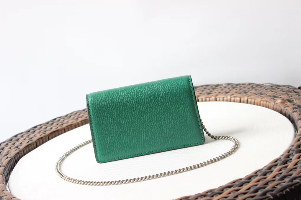 Dionysus super mini leather bag 476432 green high