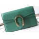 Dionysus super mini leather bag 476432 green high