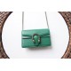 Dionysus super mini leather bag 476432 green high