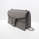 DIONYSUS GG SMALL SHOULDER BAG 400249 Leather Grey high