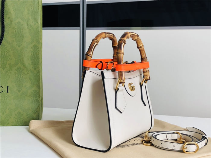 Gucci Diana mini tote bag 655661 White High