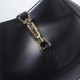 Jackie 1961 small hobo bag black leather high