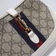 Jackie 1961 mini shoulder bag white ebony canvas high