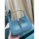 Jackie 1961 mini shoulder bag 637091 leather light blue High