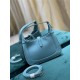 Jackie 1961 mini shoulder bag 637091 leather light blue High