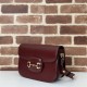 Gucci Horsebit 1955 shoulder bag 602204 Burgundy leather high