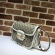 Gucci Horsebit 1955 shoulder bag 602204 GG Supreme canvas White high