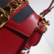 Sylvie leather mini bag Leather 470270 Red high