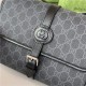 GG MESSENGER BAG WITH INTERLOCKING G 745679 High