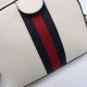 Ophidia small shoulder bag white leather high