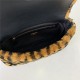 BAGUETTE sheepskin bag Brown High