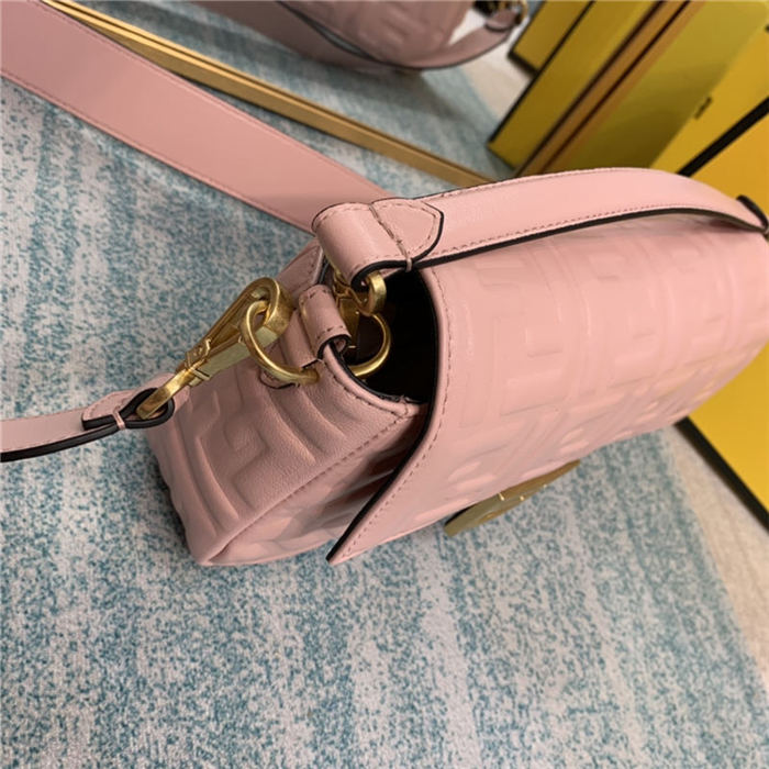 BAGUETTE nappa leather bag Pink High