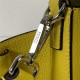 BAGUETTE grain leather bag green yellow High