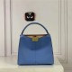 PEEKABOO X-LITE MEDIUM leather bag Blue High