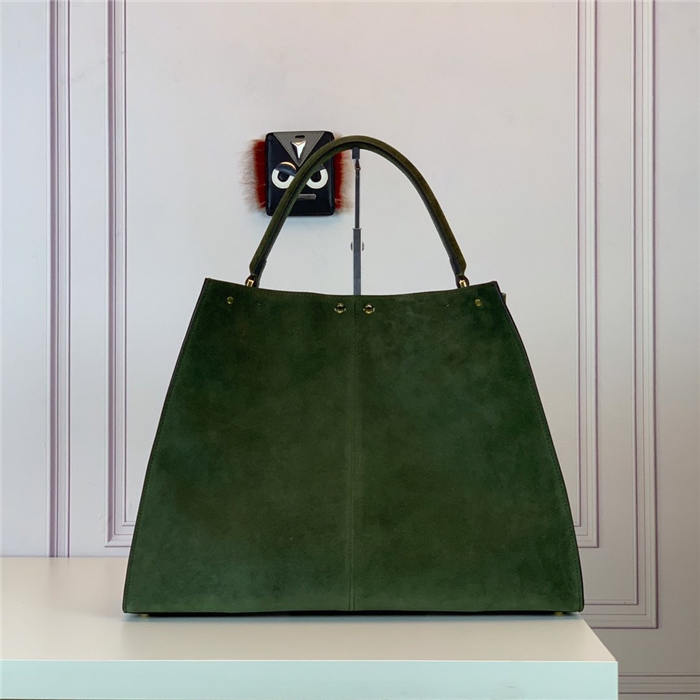 PEEKABOO X-LITE LARGE leather bag Green High